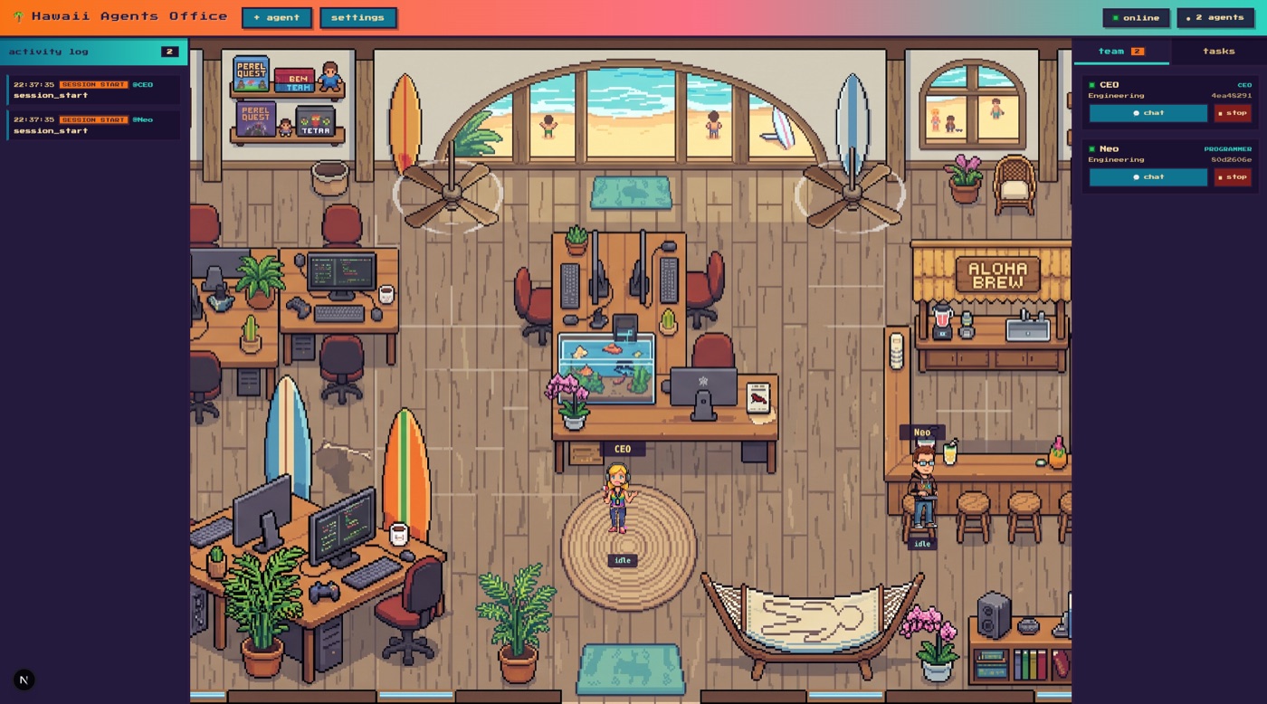 Hawaii Agents Office screenshot